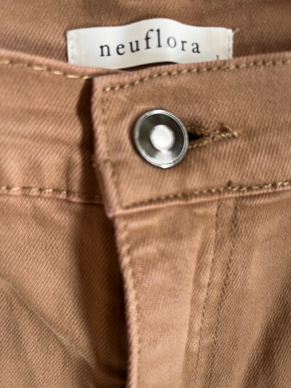 Wide Leg Women's Pants in Brown - Picture 2 of 6